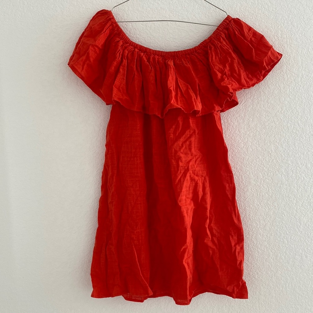 RED MINI BILLABONG DRESS